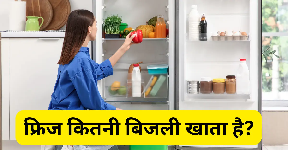 फ्रिज कितनी बिजली खाता है