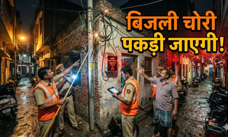 बिजली चोरी पकड़ने की प्रक्रिया, स्मार्ट मीटर अलर्ट और बिजली विभाग की जांच