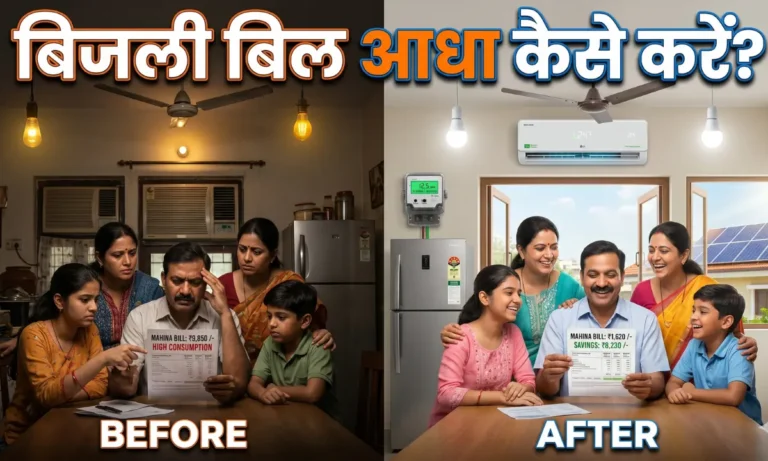 घरेलू बिजली बिल कैसे कम करें